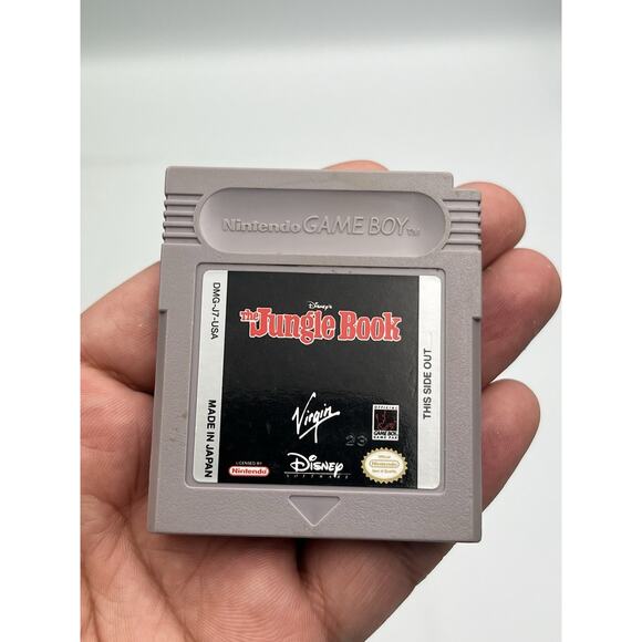 Disney's The Jungle Book Nintendo Game Boy Original Authentic Cleaned Works - Picture 2 of 5